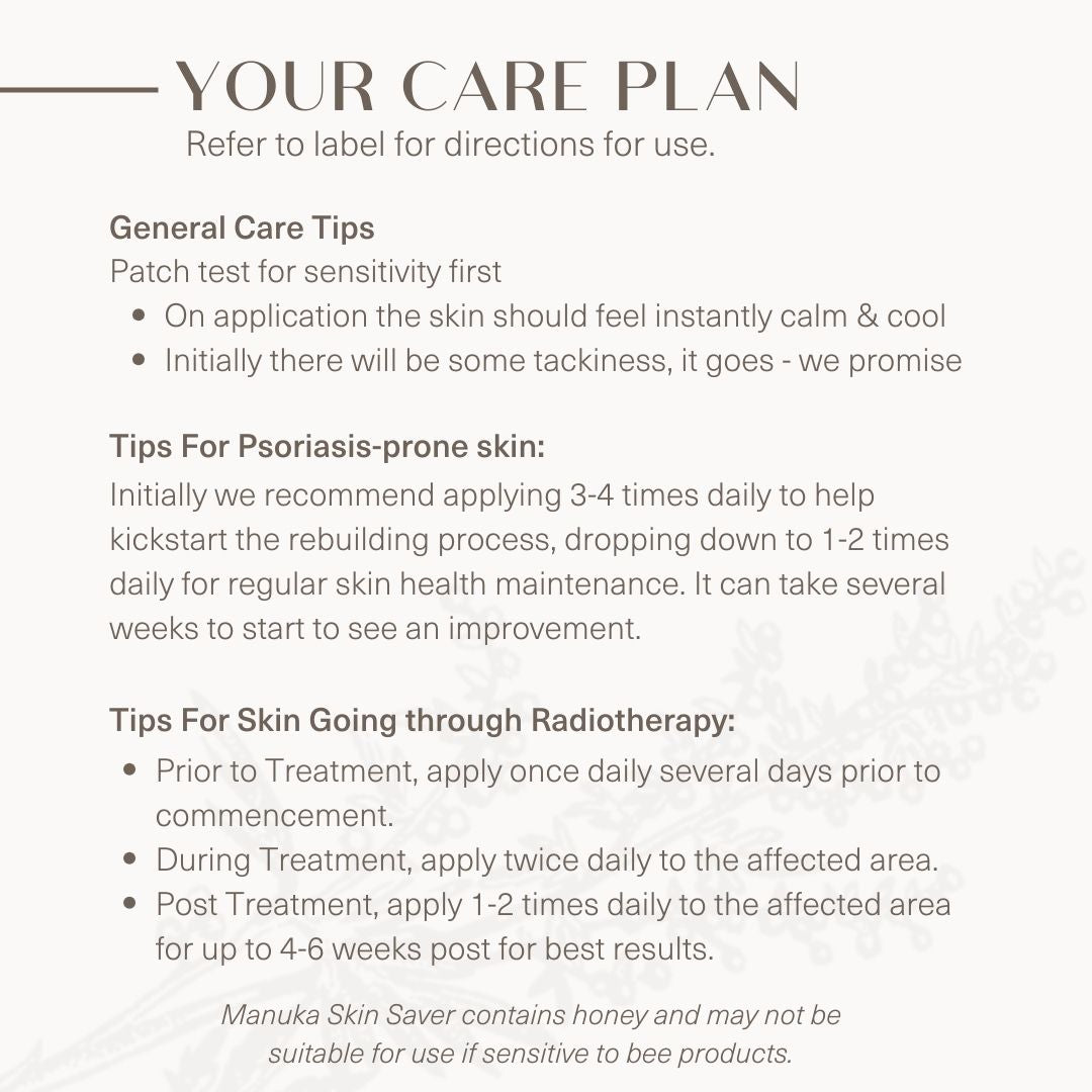 Manuka Skin Saver - Psoriasis Prone Skin