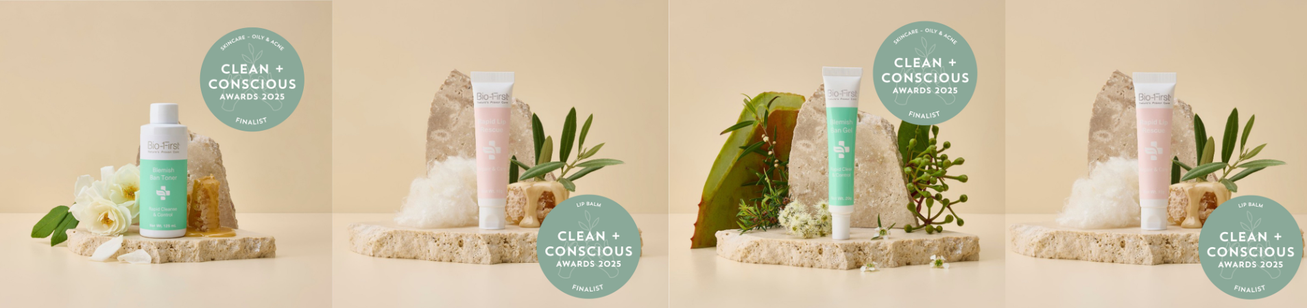 Bio-First Celebrates Triple Recognition at the Clean + Conscious Awards 2025