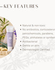 Key features - Bio-First Natural and Non toxic skin care and skin solutions 