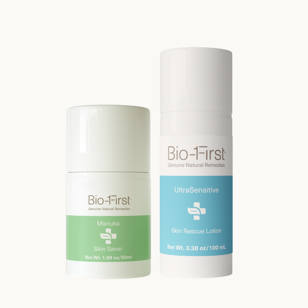 Bio-First Chronic Skin Care Set for skin prone to Psoriasis, Eczema, Rosacea